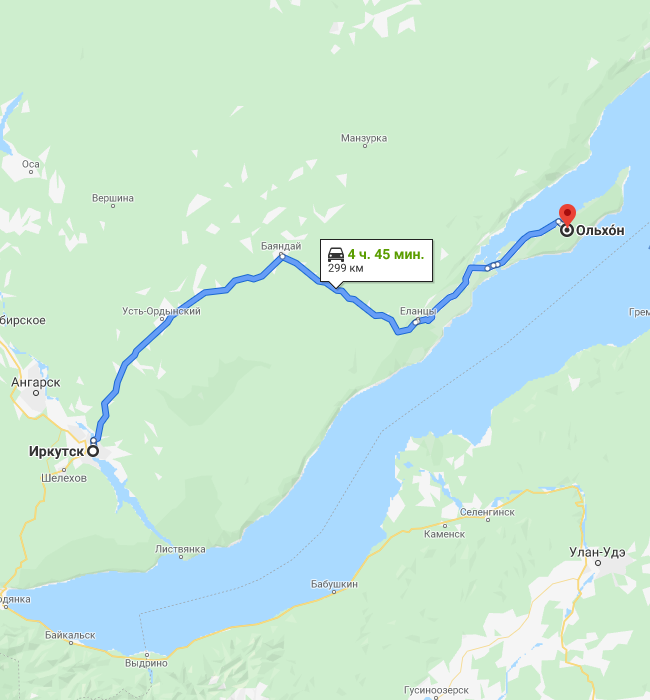 Сколько ехать до иркутска на автобусе. Карта Иркутск Байкал Ольхон. Карта от Иркутска до Ольхона. Маршрут Иркутск Ольхон на карте. Ольхон на карте Байкала.